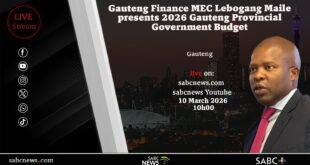 LIVE Gauteng MEC of Finance to present provinces 2026 budget