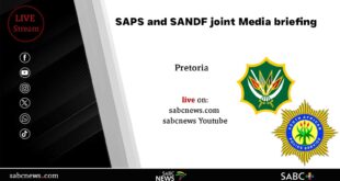 LIVE SAPS and SANDF joint Media briefing