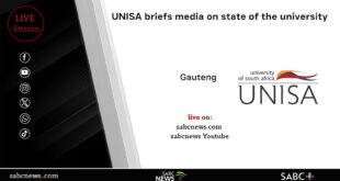 LIVE UNISA briefs media on state of the university
