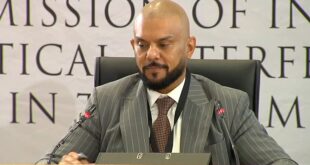 Businessman Sulieman Carrim appears before the Madlanga Commission.