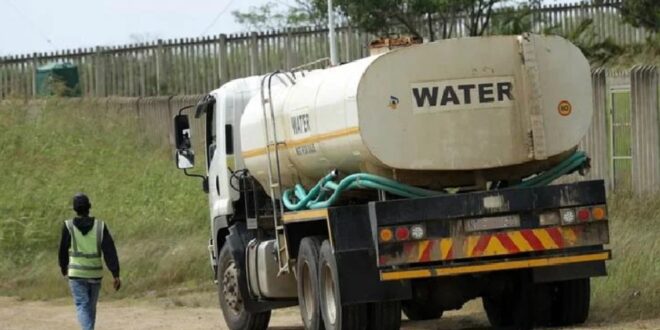 Mashatile says plans afoot to end ‘water tanker mafia