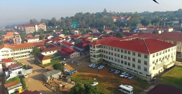 Mbarara male female medical interns share dressing room