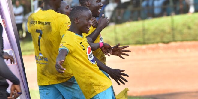 Ndejje Kumi Complete Quarterfinal Line Up in Pepsi University Football League