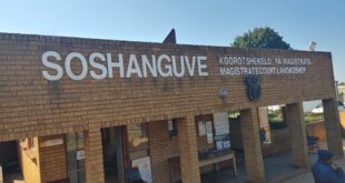 Outside the Soshanguve Magistrate's Court.