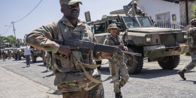 No plans for army to work permanently with police Ramaphosa