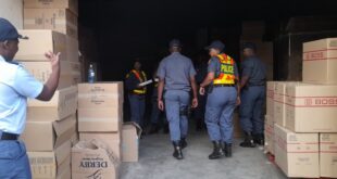 Police seize thousands of boxes of illicit cigarettes in Polokwane