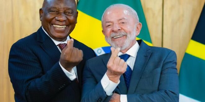 Ramaphosa Da Silva call for trade relations to be improved