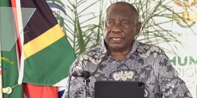 Ramaphosa honours Sharpevilles fallen – ‘they did not die in