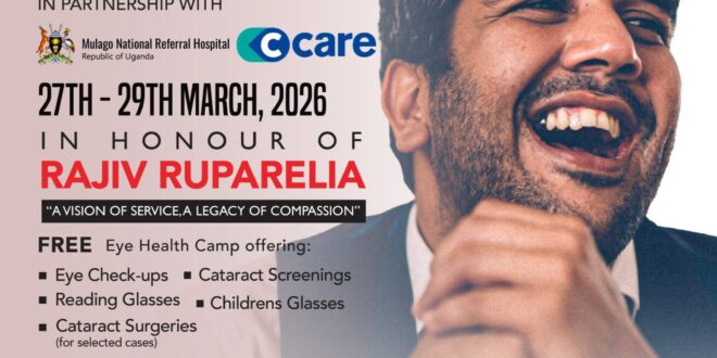 Ruparelia Foundation Launches RR Eye Camp Bukedea in Honour of