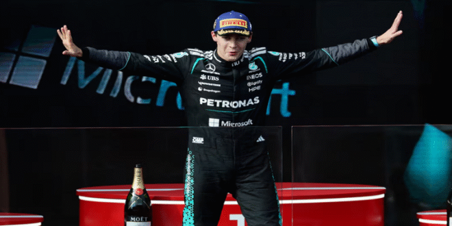 Russell and Mercedes dominate Australian Grand Prix SABC News