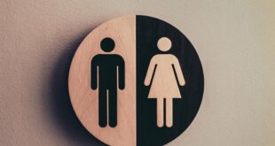 Gender equality symbol highlighting balance between men and women.