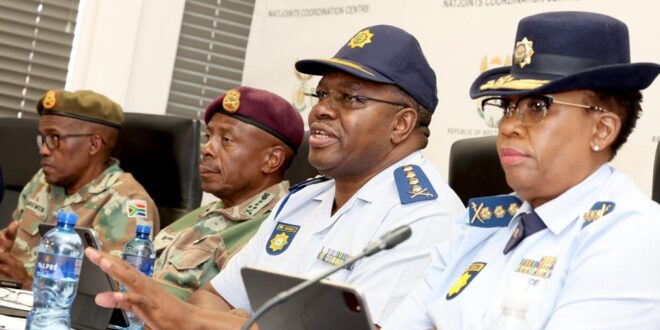 SAPS and SANDF launch Operation Prosper to combat organised crime