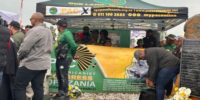 Struggle sacrifices undermined by ANC broken promises PAC