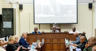 Parliament's Ad Hoc Committee meeting investigating allegations of criminal infiltration within the police.