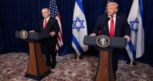 U.S. President Donald Trump and Israeli Prime Minister Benjamin Netanyahu hold a press conference after meeting at Trump’s Mar-a-Lago club in Palm Beach, Florida, US, December 29, 2025.
