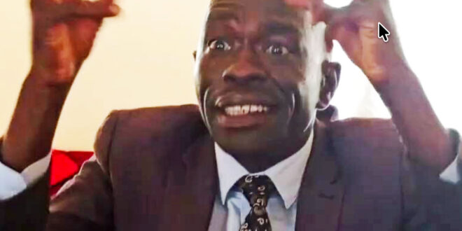 Arua city official Job Richard Matua claims that the defendants will flee if they are released on bail. (Photo courtesy of YouTube)