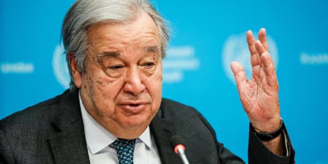 UNs Antonio Guterres condemns US Israeli military strikes on Iran