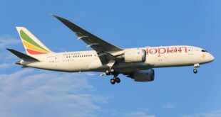 Uganda Airlines wet leases Ethiopian Airlines Boeing 787 8