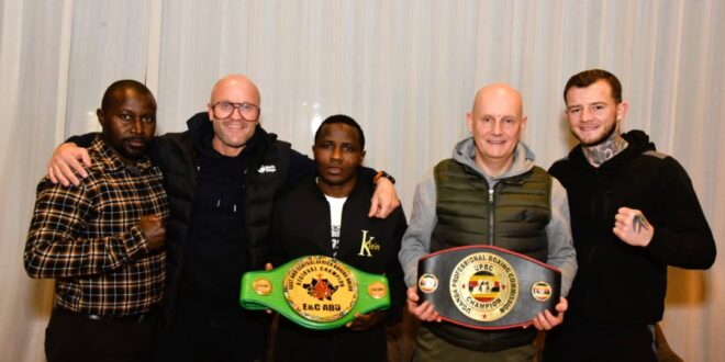 Ugandan Boxer Abdul Ssebute Signs Three Year Management Deal with UK Based
