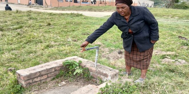 Water supply issues continue to plague residents in Kieskammahoek