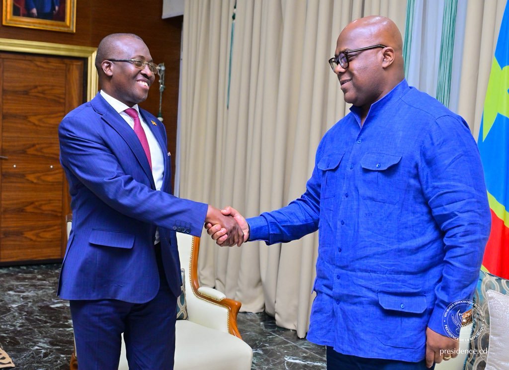 Drc–Uganda Relations Deepen As Kinshasa Receives Presidential Envoy Ahead Of Museveni Inauguration